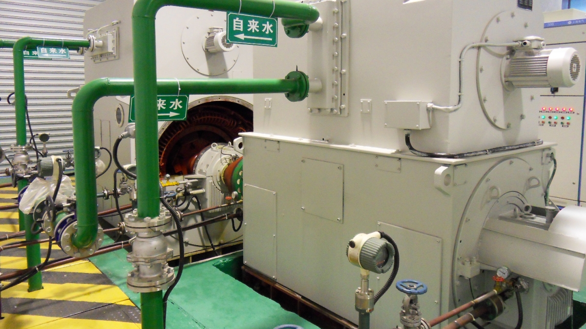 上海電機廠風力發(fā)電機及三相異步電動機試驗站